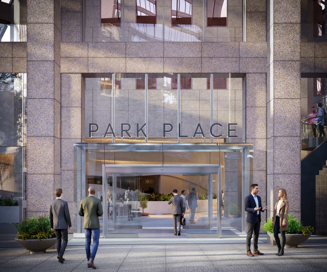 The Stair Out Burrard Vestibule